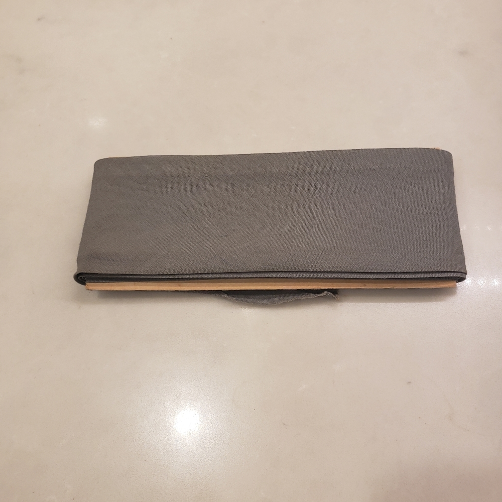 New Grey fabric edging, trimming, binding material for sewing